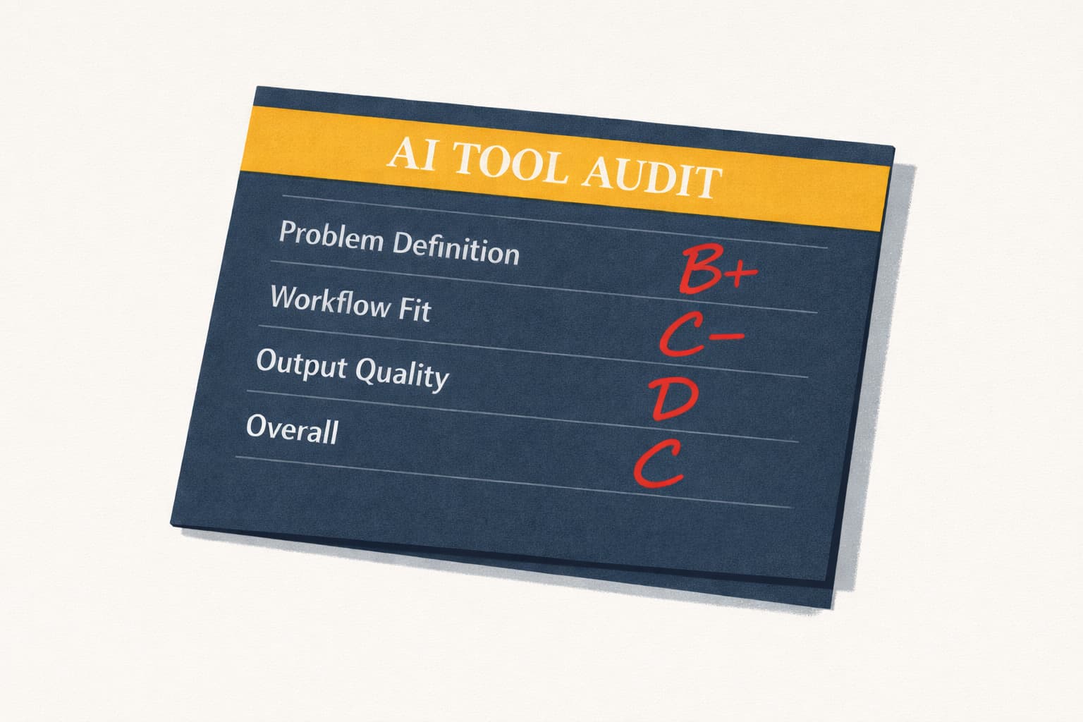 The AI Tool Audit: How to Evaluate If a Tool Is Actually Worth Your Time